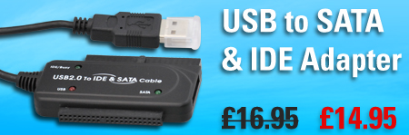 USB to SATA and IDE adapter, now only �11.95